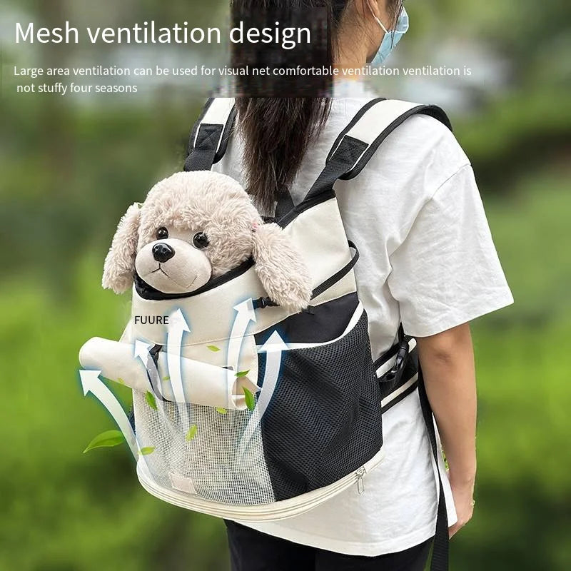 Backpack for Dog Backpack Dog Accessories Small Dog Cat Go Out Bag Break Free Walk Dog Dirty Pet Backpack Car Bag